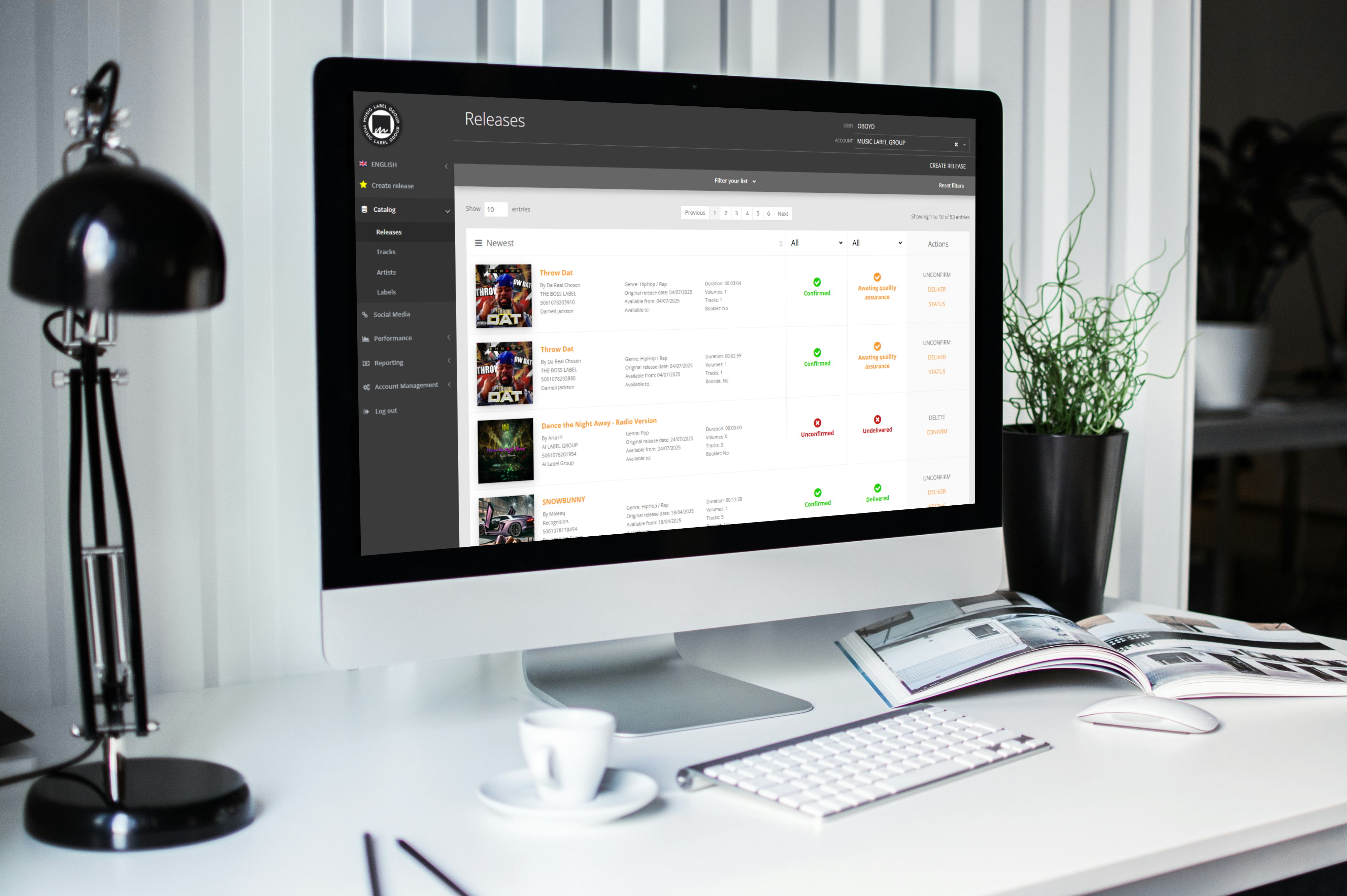 DIGITAL CHANNEL MANAGEMENT